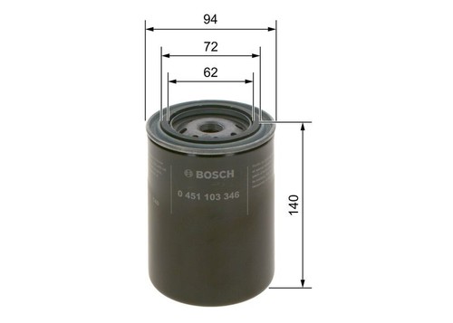Fits bosch 451 - 346, oil