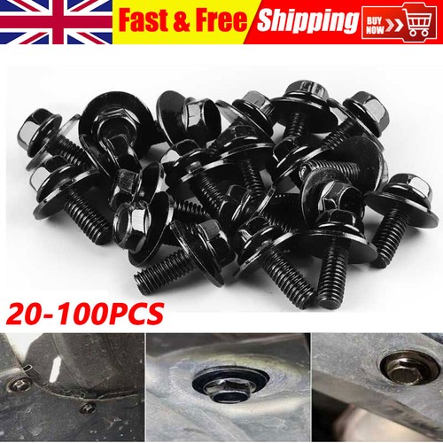 100pc car body bolts - 20-100pc,