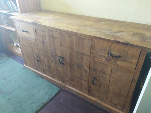 Extra large solid pine wooden - pine,