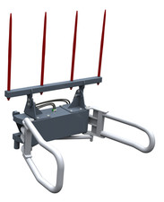 PROFORGE Multifunction 3 Bale Round Bale Grab/Spike with Euro Brackets