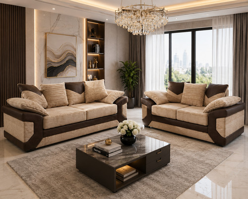 Seater fabric sofa set - fabric,