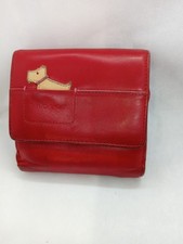 Red Leather Purse By Radley