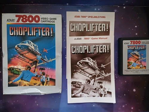 Choplifter atari 7800 game - -,
