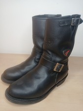 Red Wing Engineer Boots Black