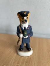 Country Companions Welsh Corgi Postman Figure Robert Harrop Design 12.4cm
