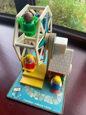 Fisher Price Musical ferris wheel with 4 figures. From 1980s in working order