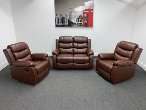 Lando brown leather - ',