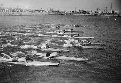 Paddle board race 1933 - board,