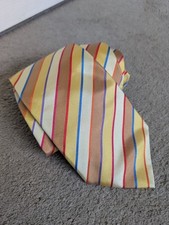 Hilditch & Key Jermyn Street London Men’s 100% Silk Striped Tie Vgc