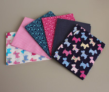 100% Cotton Scotty Dogs Fat