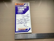 Scottish Citylink Bus Group Route 921 924 Timetable October1985 Stranraer London