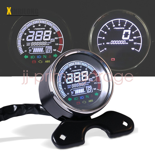 Universal 12v motorcycle lcd - 12v,