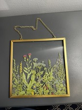 Botanical Hanging Glass Frame