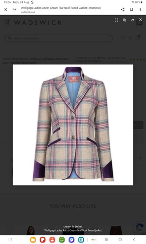 Bnwt welligogs ascot cream tea - ascot,