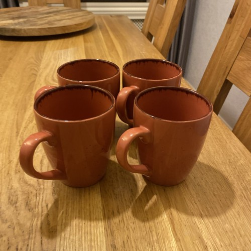 Arte coral stoneware - coral, mugs