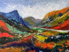 Scotland Painting Original Art