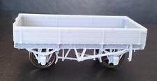 4mm scale OO gauge GWR Taff Vale Railway steel solebar 3 plank drop side wagon