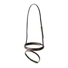 Kincade Classic Plain Raised Flash Noseband,  Black or Havana