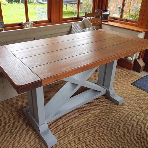Solid wood farmhouse - farmhouse, refectory
