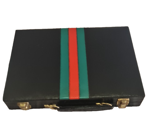 Travel backgammon set vintage - travel,
