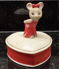 Vtg 1985 Lefton FRISKY FRIENDS