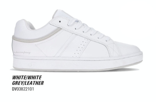 Dvs berra white leather - dvs,