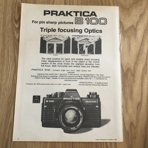 Cams106 magazine advert 11x8 - magazine,