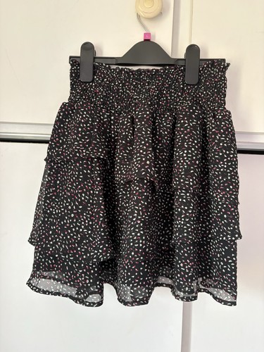 Girls black tiered - girls,