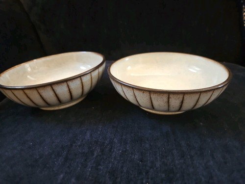Pair vintage denby - pair,