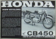 HONDA CB450 Motorcycle Super