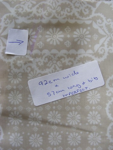 Small oilcloth remnant fabric - oilcloth,