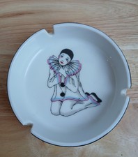 Vintage Pierrot Clown Ashtray