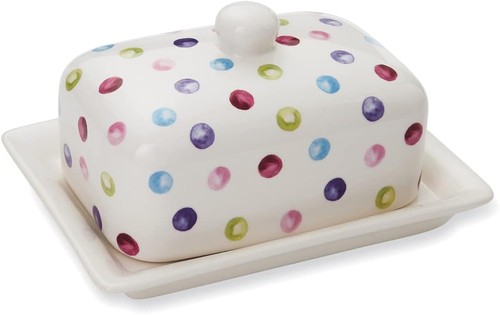 Ceramic butter dish - dish, with