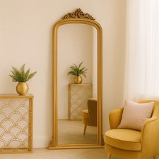 Tall gold ornate vintage wall - tall,