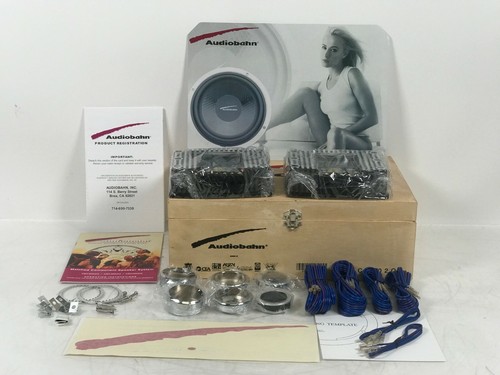 Audiobahn abc4002q 2 way - audiobahn, 4"