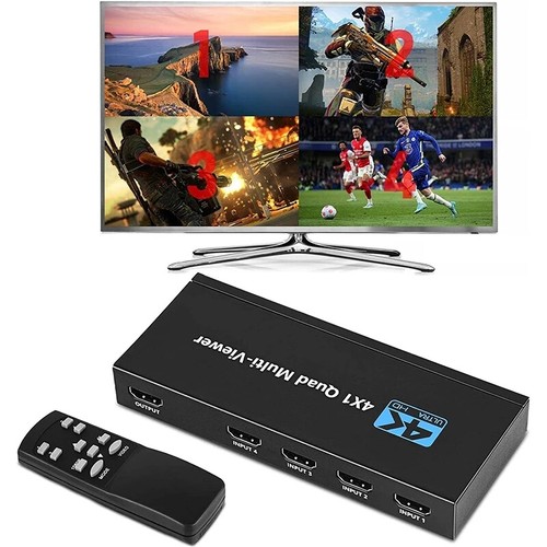 New hdmi 4x1 - new, quad