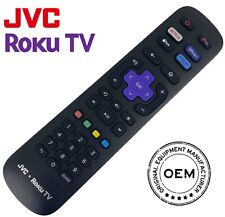 Genuine JVC ROKU RC-NWIR TV Remote Control for LT-32CR230 Smart