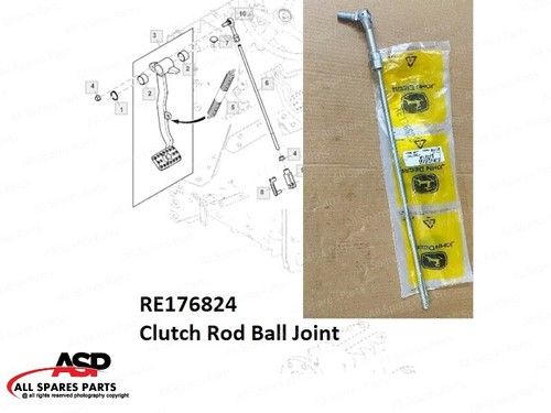R176824 clutch pedal tie - pedal, rod