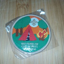 UK Scouting 100 Years of Cub Scouts 1916-2016 NEW Official Centenary Badge