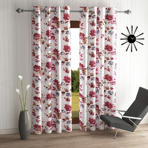 Piece red flower print - flower,