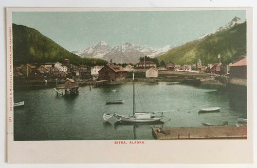 Postcard sitka alaska - ak,