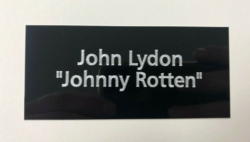 John lydon 110x50mm engraved - lydon,