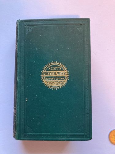 Scott poetical works - scott’s,