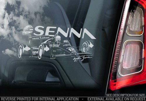 Ayrton senna car window - car,