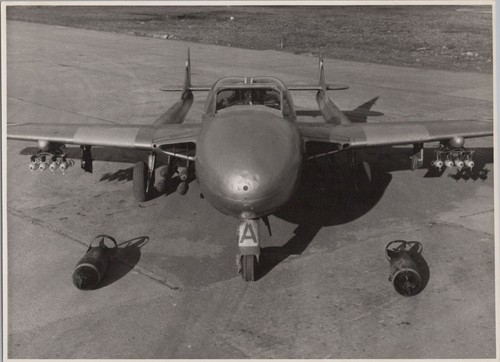 Havilland vampire trainer - de,