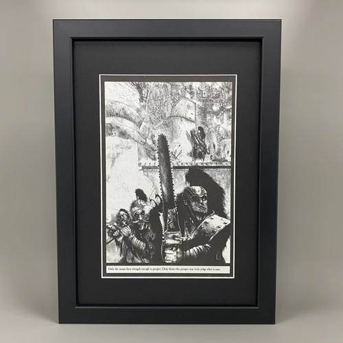 Necromunda framed art - necromunda,