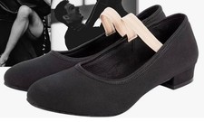 Asyusyu Womens Black Canvas