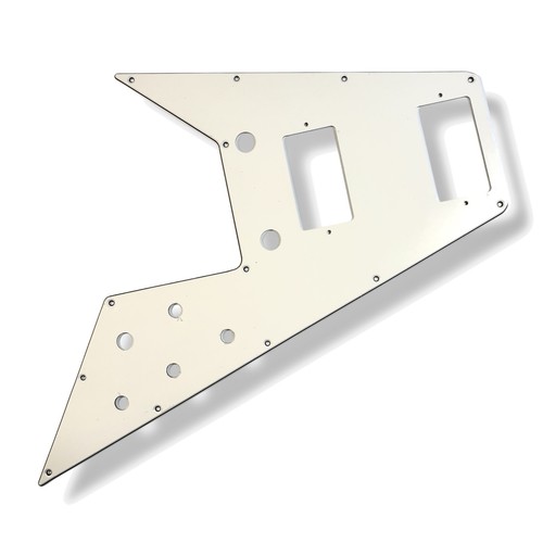 Vintage white ply pickguard - vintage,