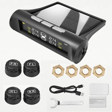 Wireless Solar TPMS LCD Car