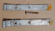 2 Vintage Reclaimed Metal Gate/Barn Door Hinges